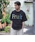 FRUIT OF THE LOOM / Fade Print T-Shirt