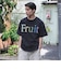 FRUIT OF THE LOOM / Fade Print T-Shirt
