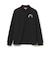 ORANGE LABEL / アーチロゴ 切替え ストレッチ 長袖ポロシャツ（UVカット）