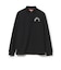 ORANGE LABEL / アーチロゴ 切替え ストレッチ 長袖ポロシャツ（UVカット）