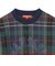 ORANGE LABEL / アーチカレッジロゴ コットン プルオーバー（チェック）