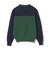 ORANGE LABEL / バイカラー ポロ襟 ニットプルオーバー