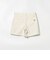 ORANGE LABEL / ストレッチコーデュロイ ラップ キュロット【STRETCH】