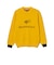 ORANGE LABEL / ジャカードロゴ バイカラーニット