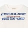 ボーイ メッセージ ロングスリーブ Tシャツ
