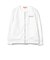 ORANGE LABEL / 裏起毛 ストレッチ ノーカラー ジップアップブルゾン