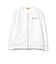 ORANGE LABEL / 裏起毛 ストレッチ ノーカラー ジップアップブルゾン