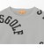 ORANGE LABEL / エアシャット裏地付き ロゴ柄 ニット