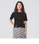 ボートネック スリット フィット Tシャツ
