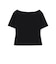 ボートネック スリット フィット Tシャツ