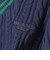 PURPLE LABEL / ケーブル編 チルデン Vネック セーター