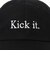 KIck it. ロゴ キャップ