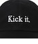 KIck it. ロゴ キャップ
