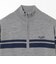 PURPLE LABEL / ハーフジップ ボーダー ニット