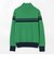 PURPLE LABEL / ハーフジップ ボーダー ニット