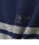 PURPLE LABEL / ハーフジップ ボーダー ニット