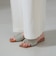 アセテート ベルテッドパンツ