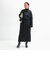 フェザー ジャガード ドレス スカート .M
