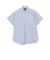 WORK Short Sleeve Stripe COOLMAX(R)