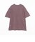 【別注】MORGANO / リネンコットン クルーネック ニットTシャツ