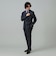 DORMEUIL / ウール チョークストライプ スリーピース スーツ