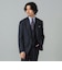 DORMEUIL / ウール チョークストライプ スリーピース スーツ