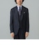 DORMEUIL / ウール チョークストライプ スリーピース スーツ