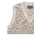V-Neck Vest ”KASURI” Jacquard