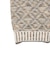 V-Neck Vest ”KASURI” Jacquard
