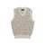 V-Neck Vest ”KASURI” Jacquard