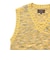 V-Neck Vest ”KASURI” Jacquard