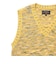 V-Neck Vest ”KASURI” Jacquard