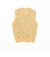 V-Neck Vest ”KASURI” Jacquard