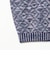 V-Neck Vest ”KASURI” Jacquard