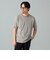 コットンヘンプ ミニボーダー Tシャツ