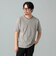コットンヘンプ ミニボーダー Tシャツ