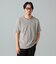 コットンヘンプ ミニボーダー Tシャツ