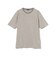 コットンヘンプ ミニボーダー Tシャツ