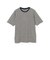 コットンヘンプ ミニボーダー Tシャツ