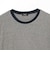 コットンヘンプ ミニボーダー Tシャツ