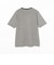コットンヘンプ ミニボーダー Tシャツ