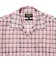 Open Collar Nylon Airy Plaid
