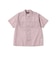 Open Collar Nylon Airy Plaid