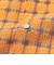 Open Collar Nylon Airy Plaid