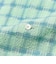Open Collar Nylon Airy Plaid