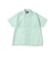 Open Collar Nylon Airy Plaid
