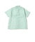 Open Collar Nylon Airy Plaid
