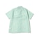 Open Collar Nylon Airy Plaid