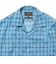 Open Collar Nylon Airy Plaid