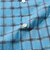 Open Collar Nylon Airy Plaid